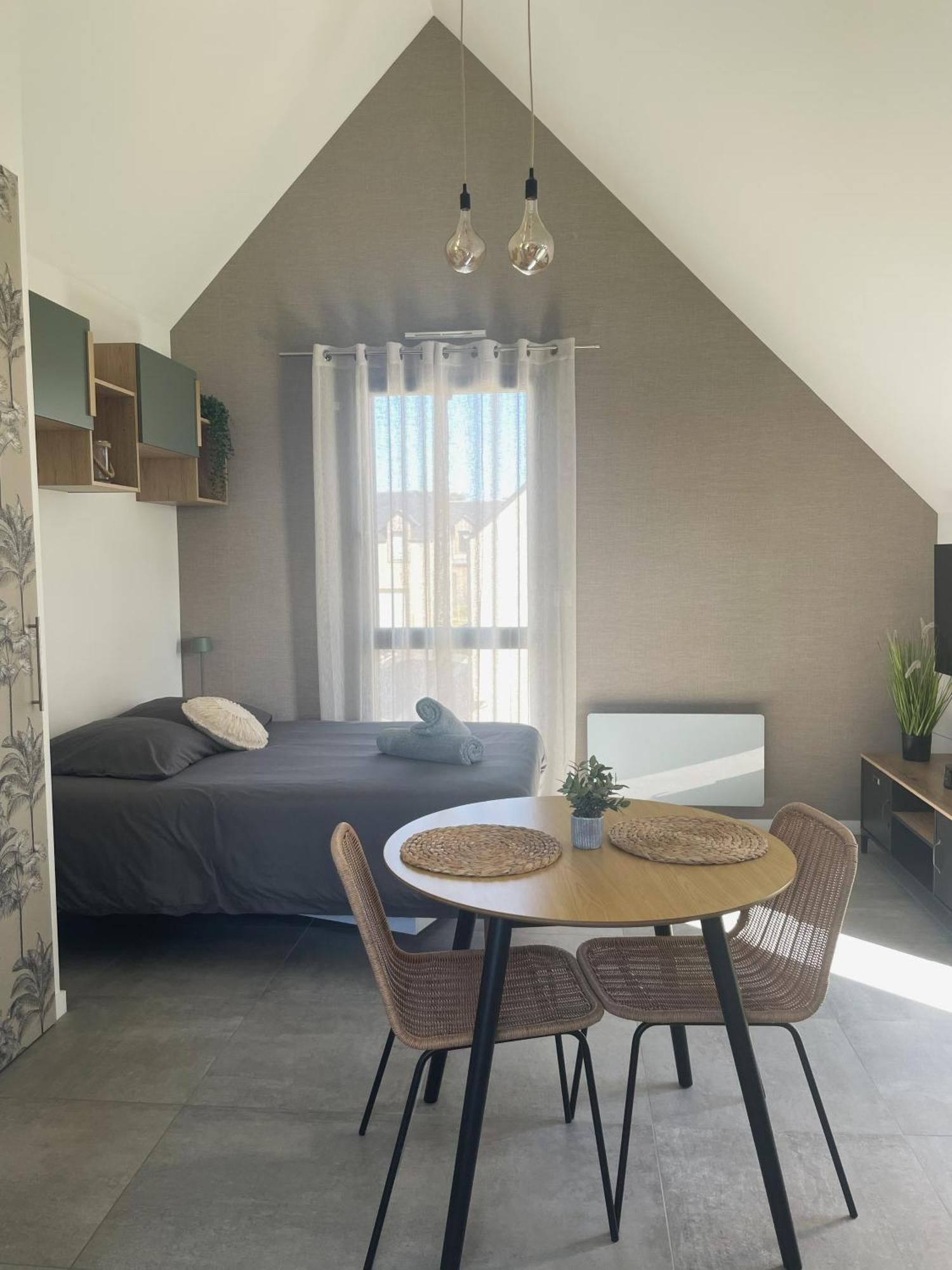 Studio Avec Terrasse Proche De La Mer Lancieux Εξωτερικό φωτογραφία